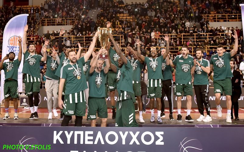 2019 - Κυπελλούχος Ελλάδος ο Παναθηναϊκός ΟΠΑΠ